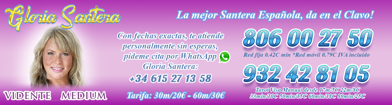 Tarot Barato con Gloria Santera Tarot Barato con Gloria Santera